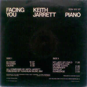 Keith Jarret - Facing You - Afbeelding 3