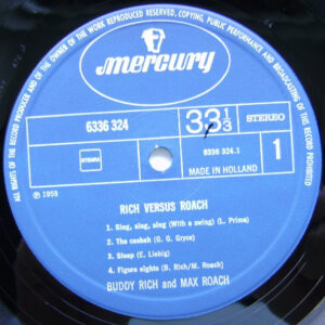 Buddy Rich and Max Roach - Rich versus Roach - Afbeelding 2
