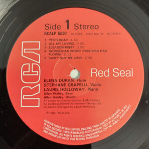 Elena Duran, Stephane Grapelli, Laurie Holloway - Norwegian Wood - Afbeelding 2