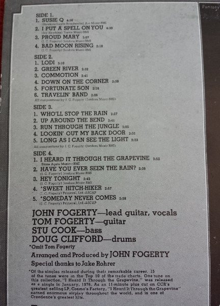 Creedence Clearwater Revival - Chronicle (2 LP)