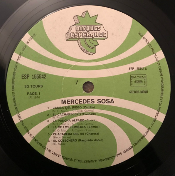 Mercedes Sosa – Canciones Con Fundamento
