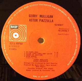 Gerry Mulligan & Astor Piazzolla - Summit