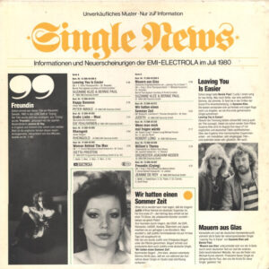 Various - Single 5'80 (compilatie, 'Unverkaufliches Muster, nur fur information') - Afbeelding 3