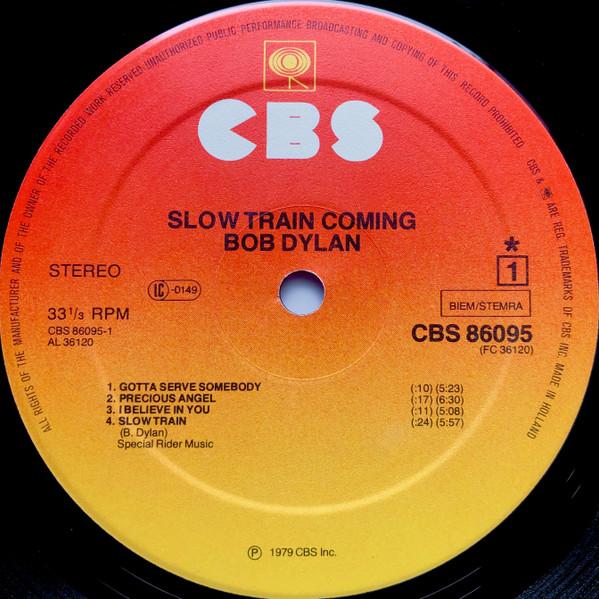 Bob Dylan - Slow Train Coming