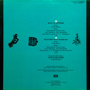 12" | Talking Heads - Road to Nowhere / Television Man (extended mix) - Afbeelding 3