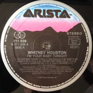 Whitney Houston - I'm Your Baby Tonight - Afbeelding 2