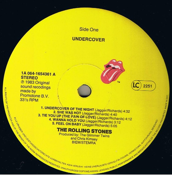 Rolling Stones - Under Cover