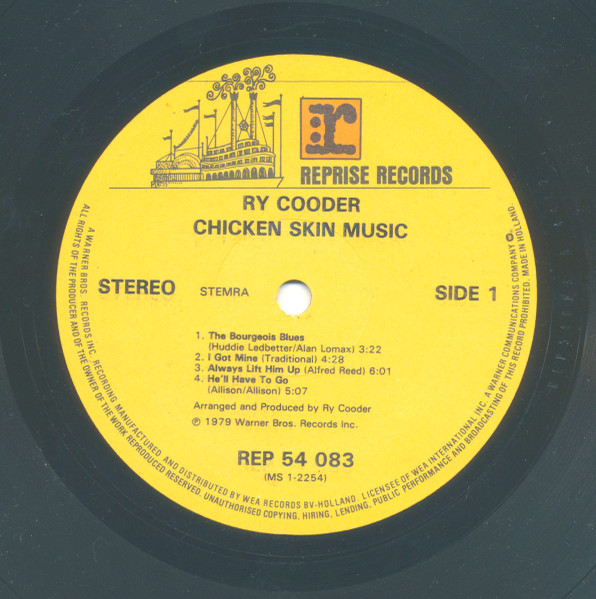 Ry Cooder - Chicken Skin Music