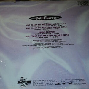 12" | Da Flava - Do That to me One More Time - Afbeelding 2