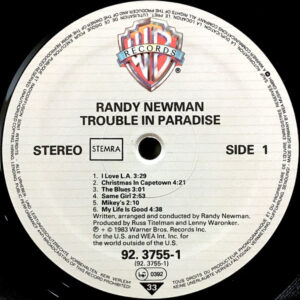 Randy Newman - Trouble in Paradise - Afbeelding 2