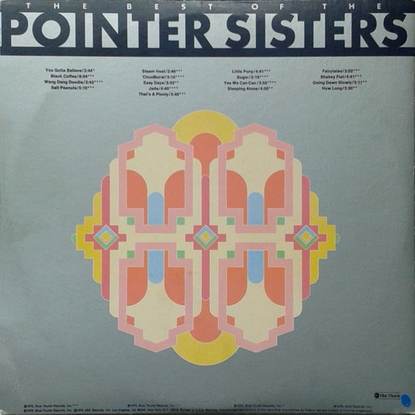 The Pointer Sisters - The Best of the Pointer Sisters (2 LP)