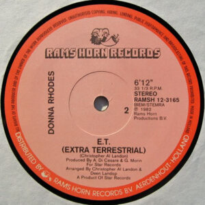 12" | Donna Rhodes - E.T. (Extra Terrestrial) - Afbeelding 2