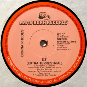 12" | Donna Rhodes - E.T. (Extra Terrestrial) - Afbeelding 3