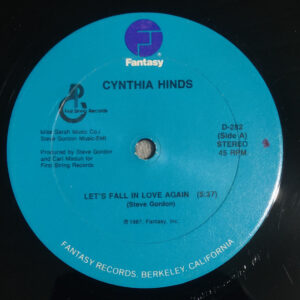 12" | Cynthia Hinds - Let's Fall in Love Again