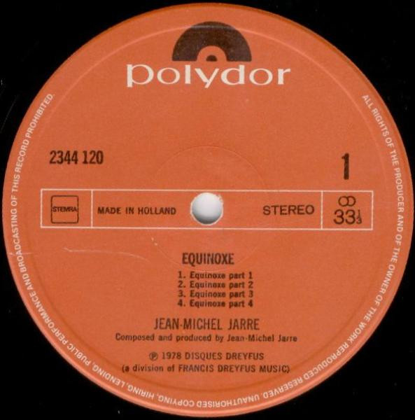 Jean Michel Jarre - Equinoxe