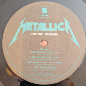 Metallica – Ride The Lightning - Afbeelding 2