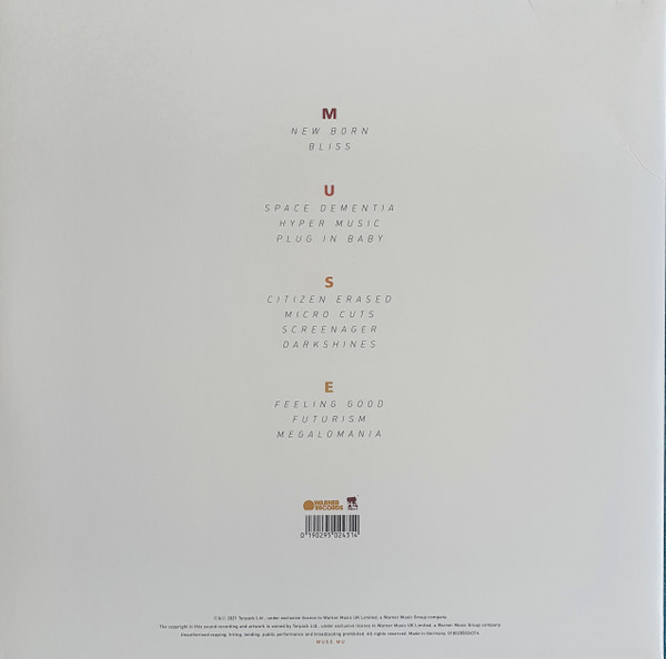 Muse – Origin Of Symmetry (XX Anniversary RemiXX) (2LP)