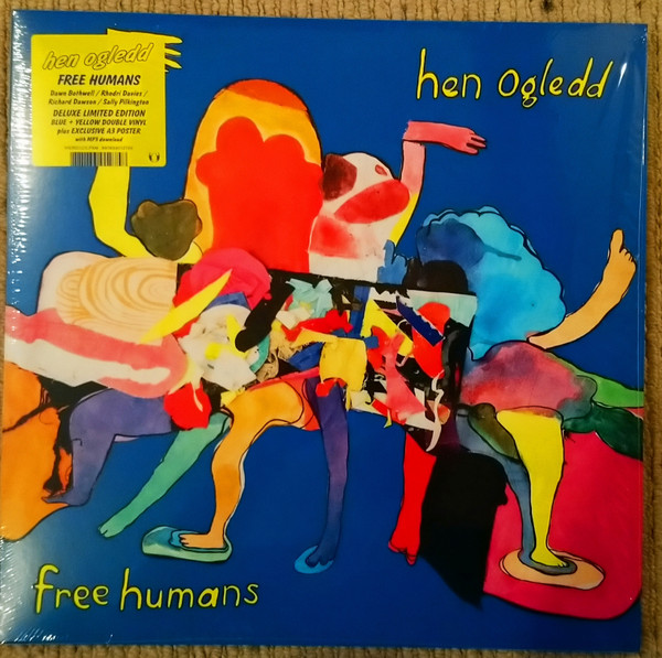Hen Ogledd – Free Humans (2LP, Limited Edition, Blue and yellow vinyl)