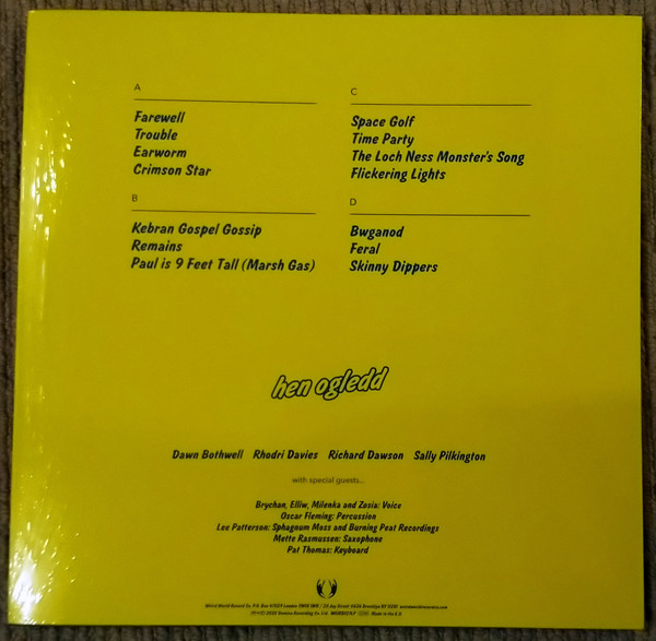 Hen Ogledd – Free Humans (2LP, Limited Edition, Blue and yellow vinyl)