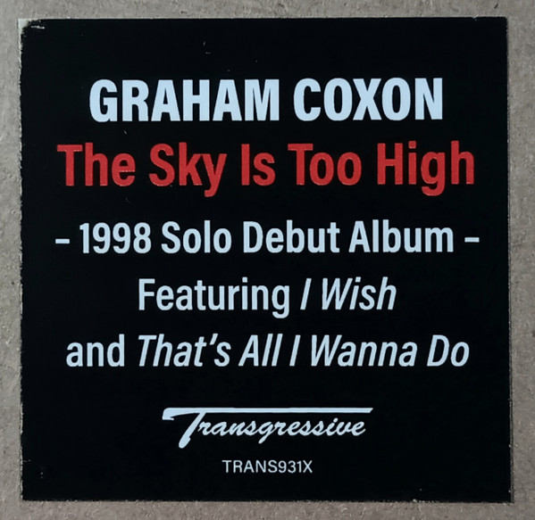 Graham Coxon – The Sky Is Too High