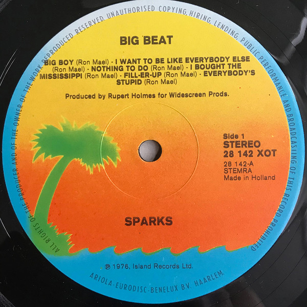 Sparks - Big Beat