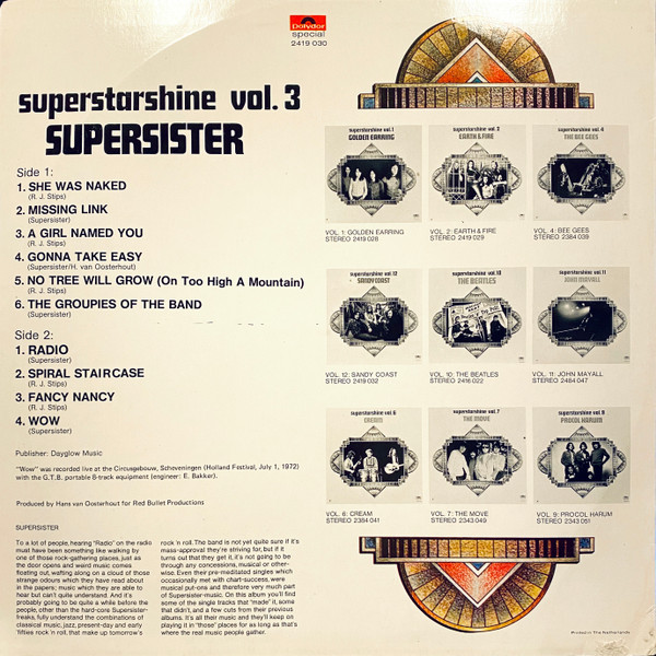 Supersister - Superstarshine vol. 3