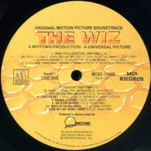 Various - Original Motion Picture Soundtrack - The Wiz (2 LP) - Afbeelding 2