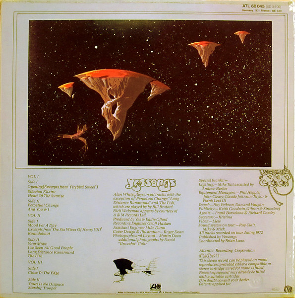 Yes - Yessongs (3 LP)