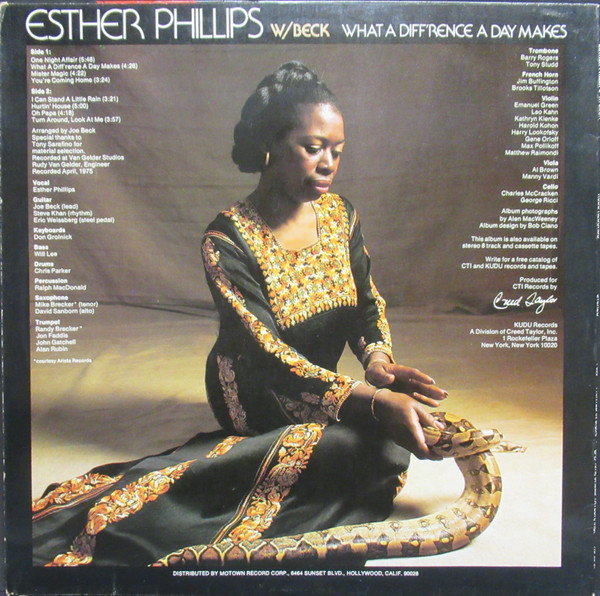 Esther Phillips w/Beck - What a Diff'rence a Day Makes