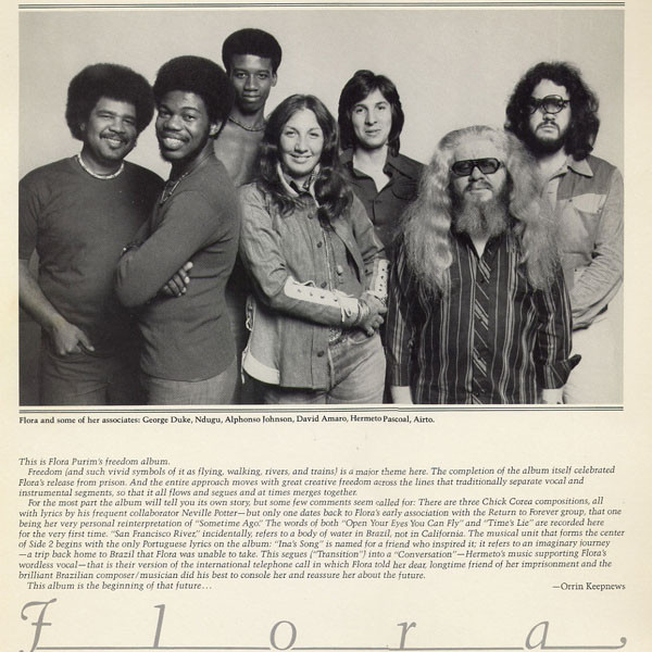 Flora Purim - Open Your Eyes You Can Fly