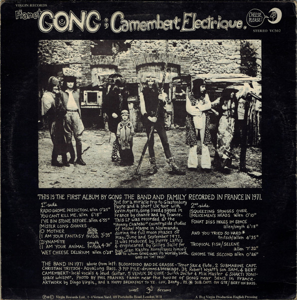Gong - Camembert Electrique