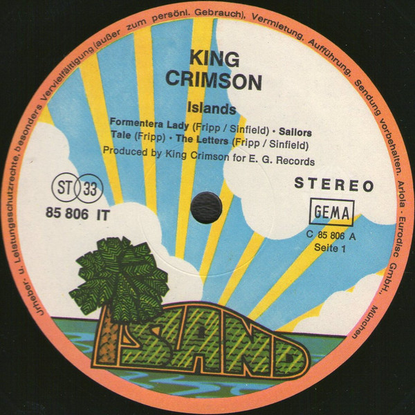 King Crimson – Islands