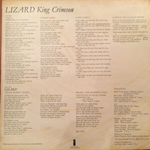 King Crimson – Lizard - Afbeelding 3