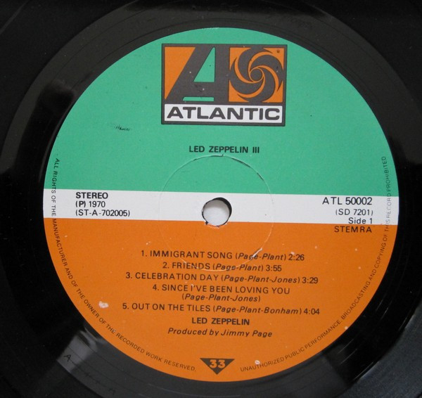 Led Zeppelin – Led Zeppelin III