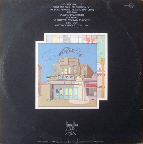 Led Zeppelin – The Soundtrack From The Film The Song Remains The Same