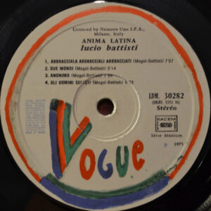 Lucio Battisti – Anima Latina - Afbeelding 2