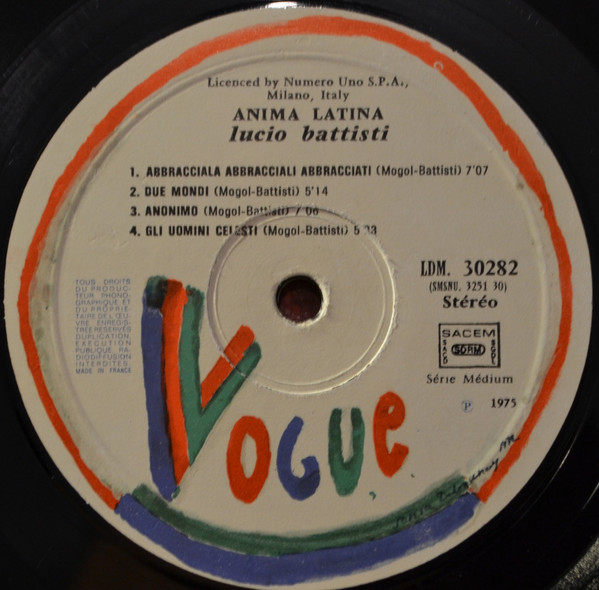 Lucio Battisti – Anima Latina