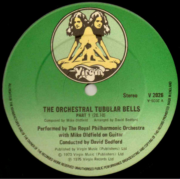 The Royal Philharmonic Orchestra With Mike Oldfield Conducted By David Bedford – The Orchestral Tubular Bells