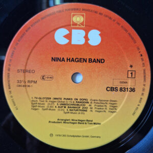 Nina Hagen Band – Nina Hagen Band - Afbeelding 2