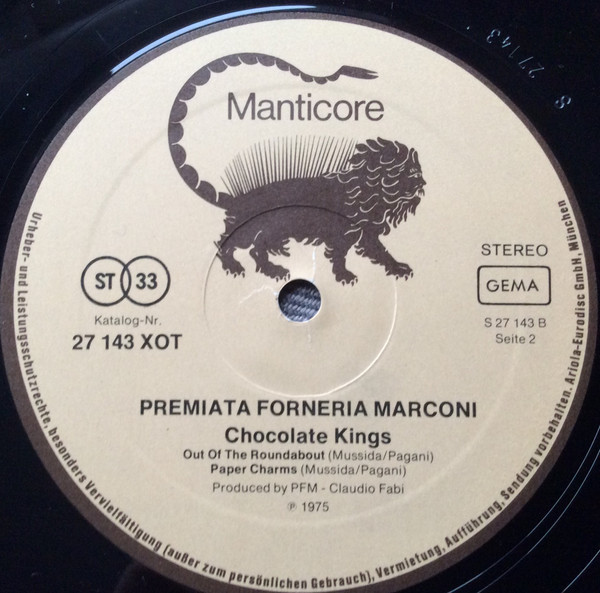 P.F.M. – Chocolate Kings