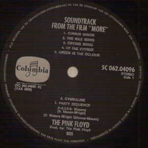 The Pink Floyd – Soundtrack From The Film "More" - Afbeelding 2