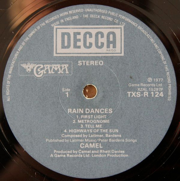 Camel – Rain Dances