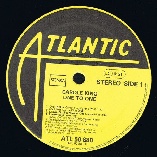 Carole King – One To One