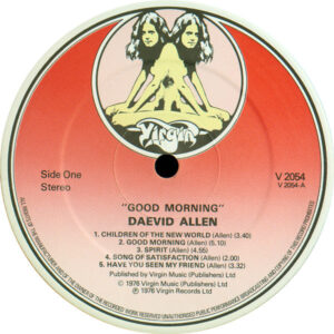 Daevid Allen & Euterpe – Good Morning - Afbeelding 2