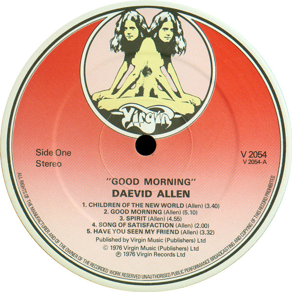 Daevid Allen & Euterpe – Good Morning