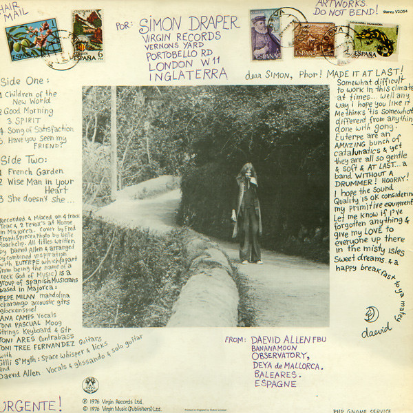 Daevid Allen & Euterpe – Good Morning