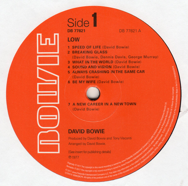 David Bowie – Low