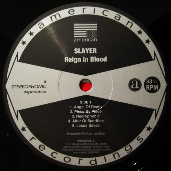 Slayer – Reign In Blood