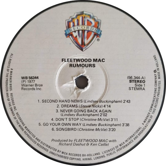 Fleetwood Mac – Rumours