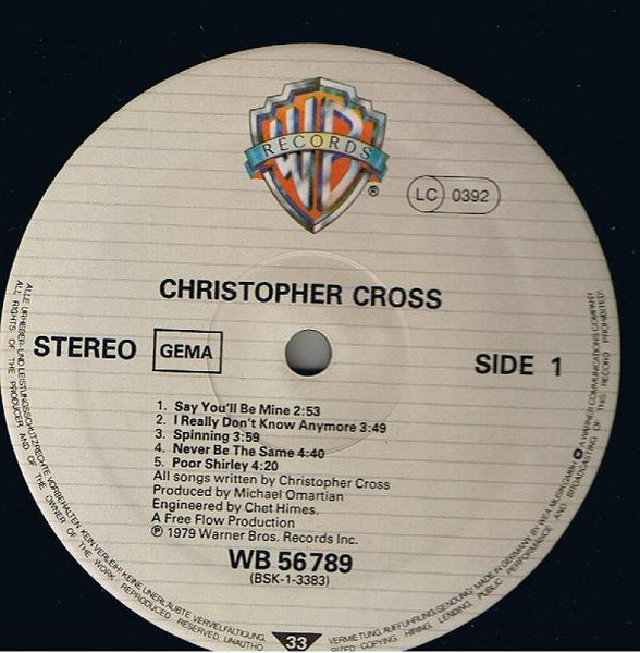Christopher Cross – Christopher Cross